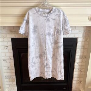 Gray Tie-Dye T-Shirt